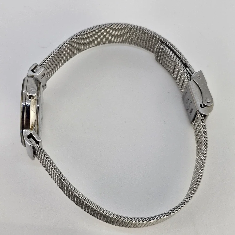 Skagen‎ Women's Analog Watch 22MM Gray Dial Gray Mesh Bands New Battery
